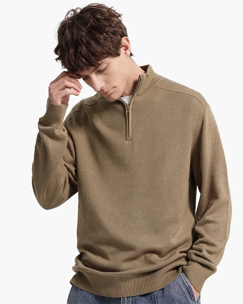 100% Merino Wool Zip Up - Image 6