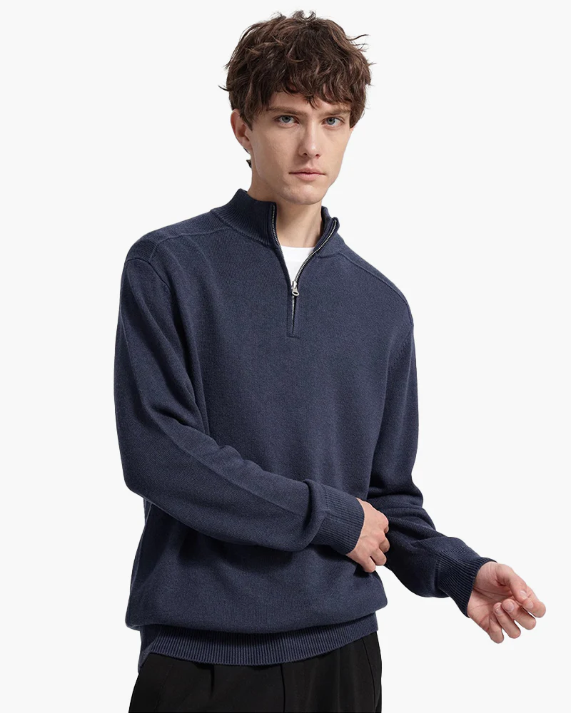 100% Merino Wool Zip Up - Image 8