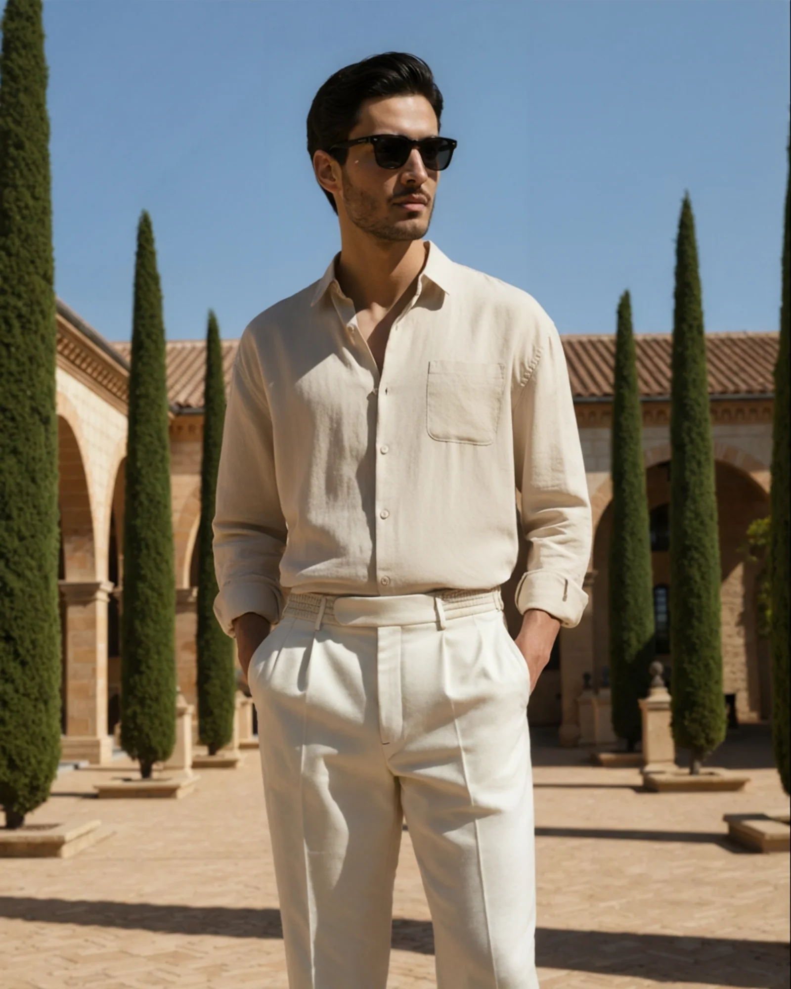 Cape Town - 100% Linen Shirt - Image 3