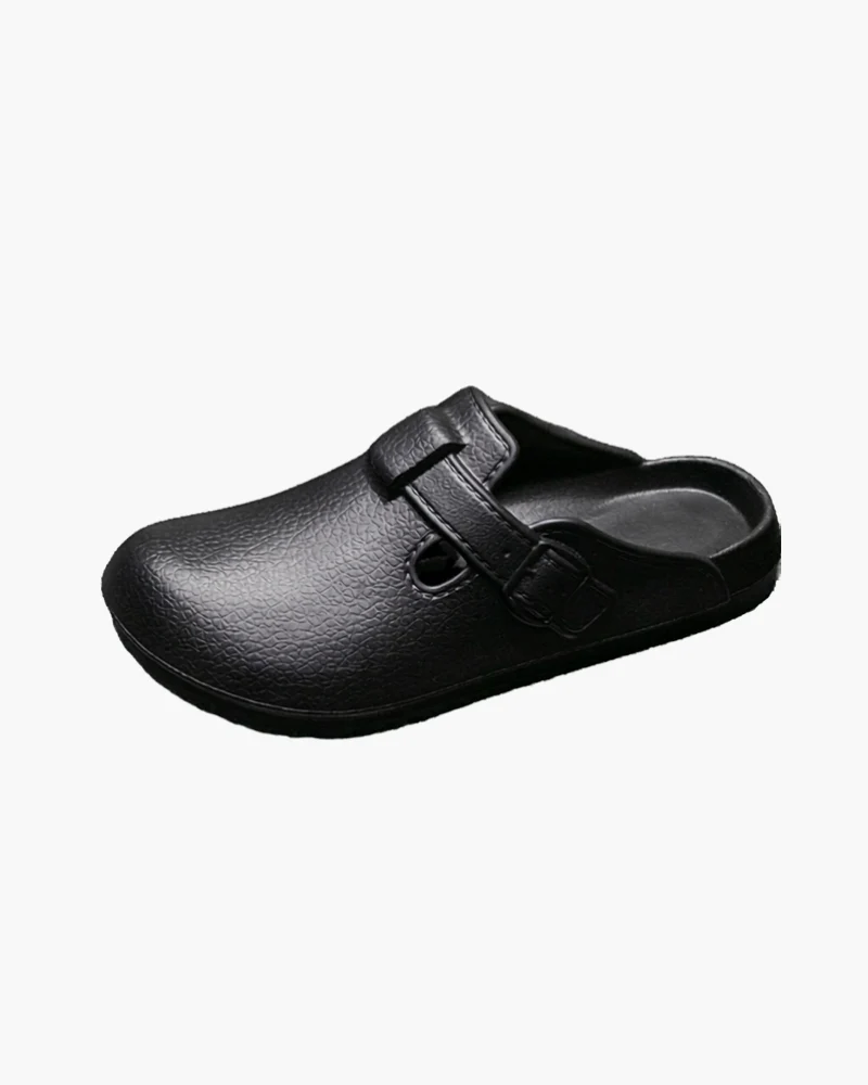 Classic Comfort Buckle Clogs - Image 8