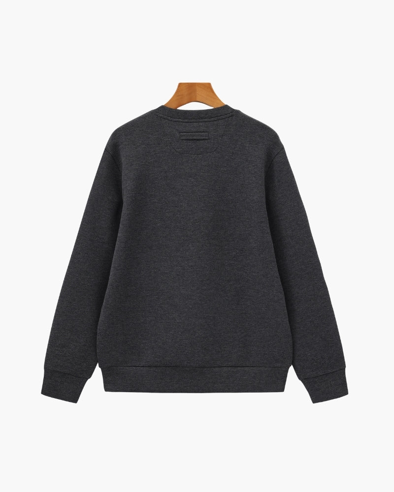 Classic Modal Blend Crewneck Sweatshirt - Image 9