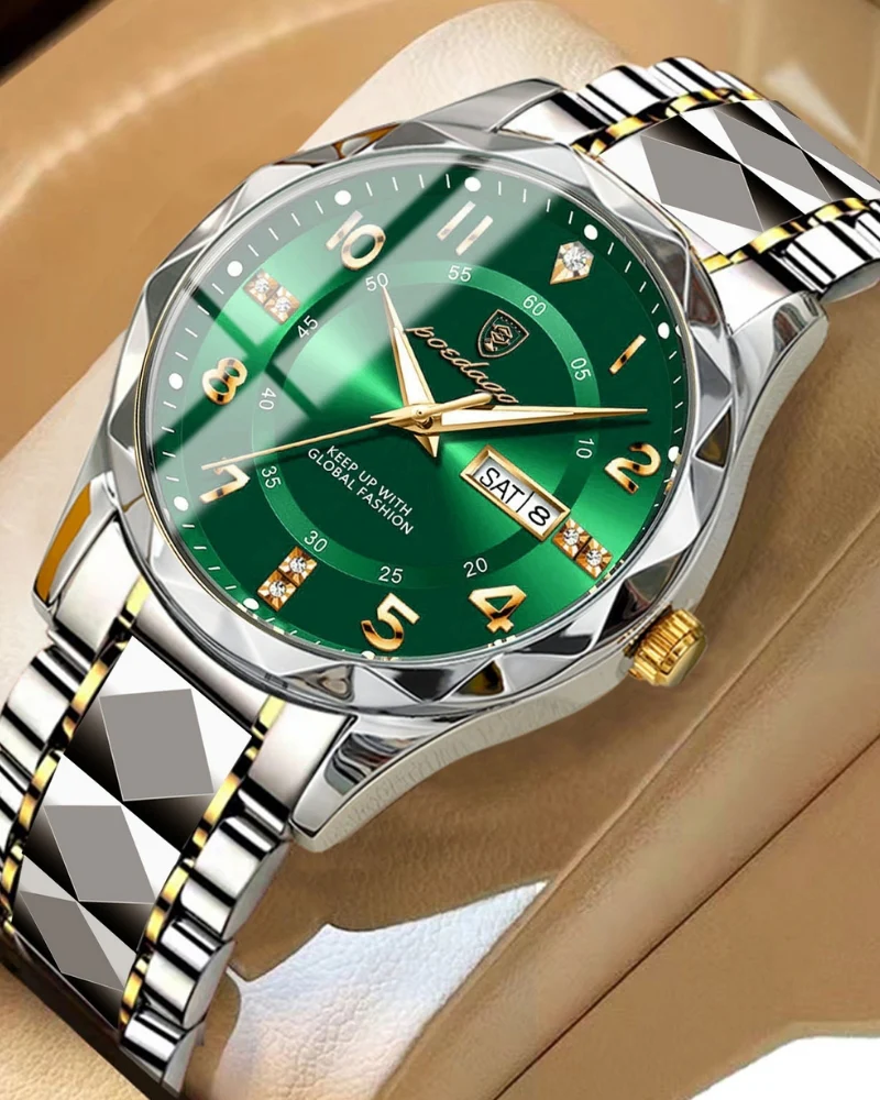 Classic Two-Tone Steel Watch - Image 2