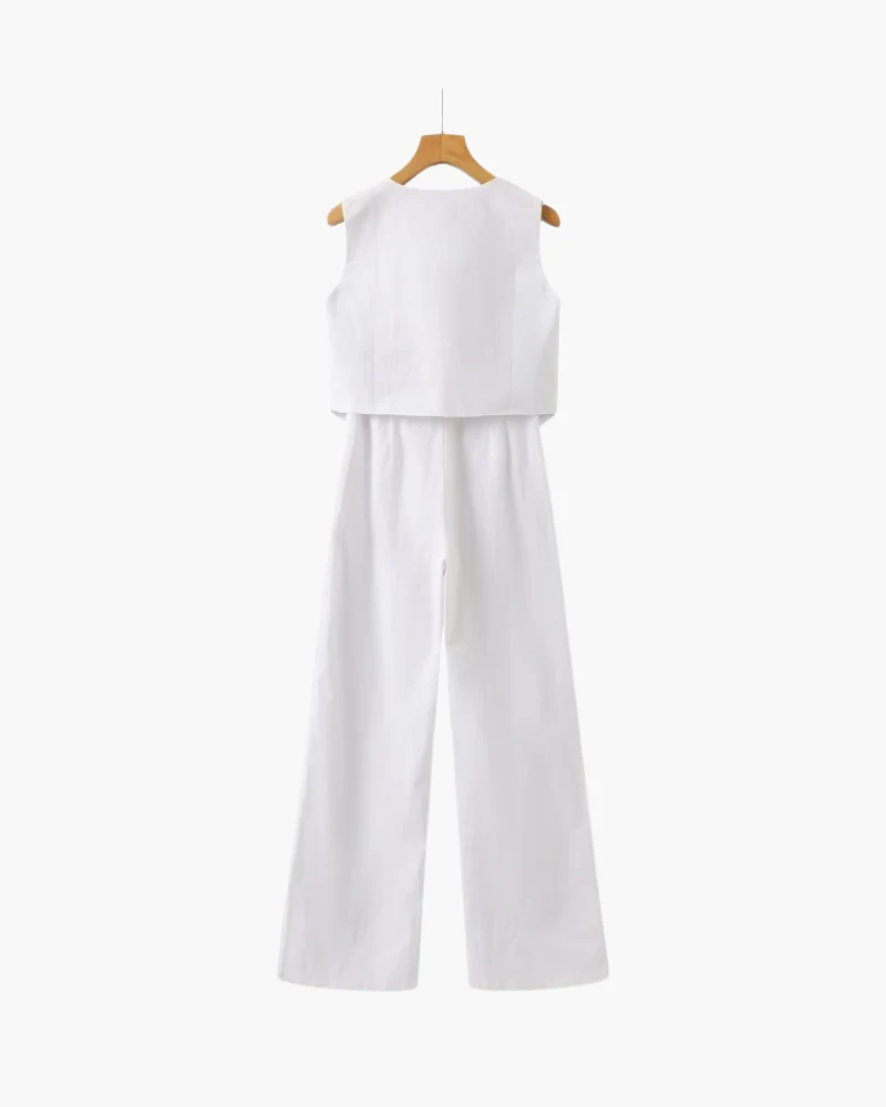 Classy Lady - Linen Two-piece Set - Image 7