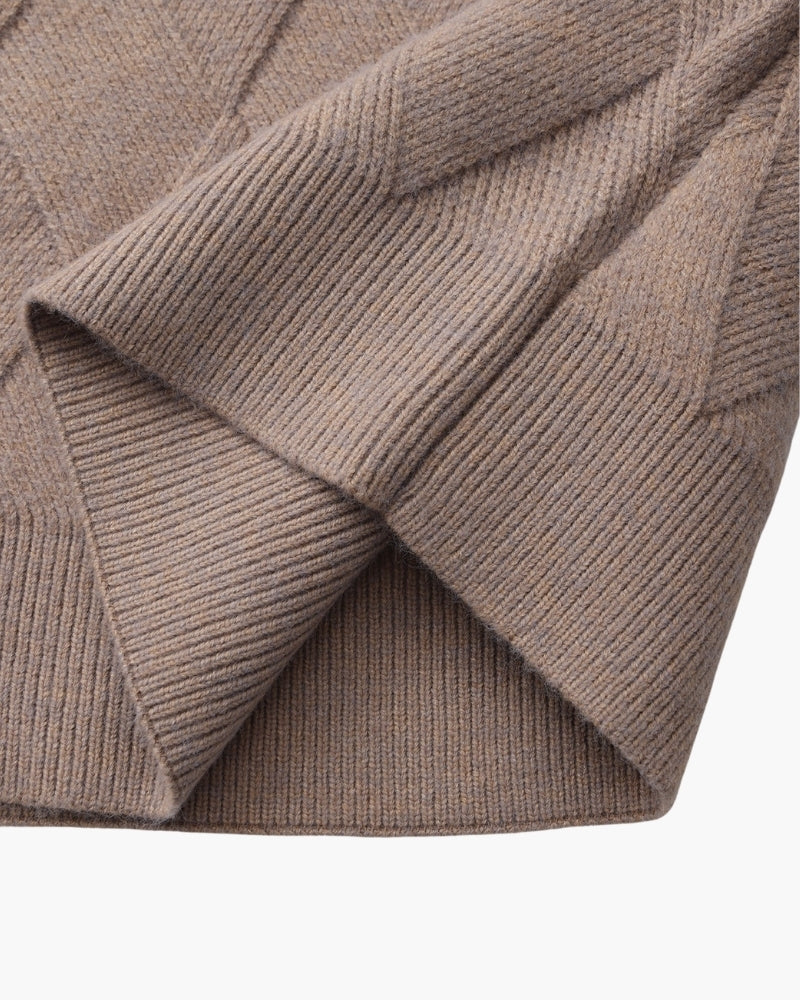 Diamond Knit Crewneck Sweater - Image 15