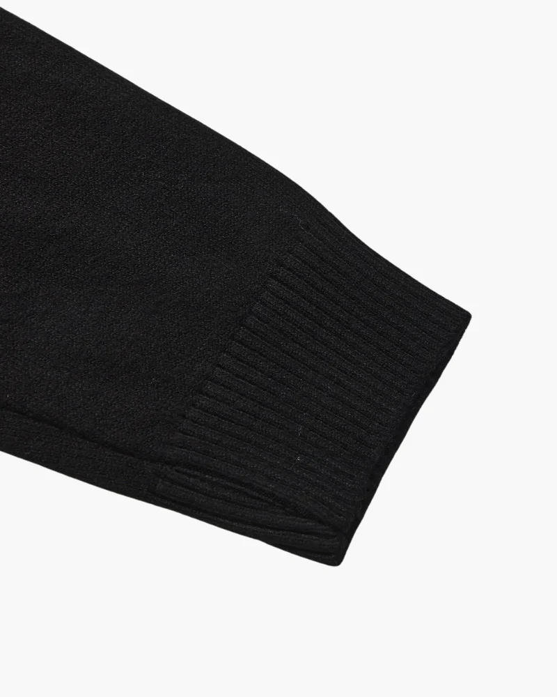 Essential Ribbed Mock Neck Sweater - Image 5