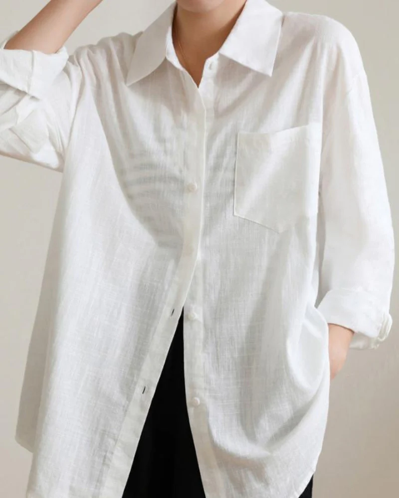 Estate Lady Linen Shirt - Image 4