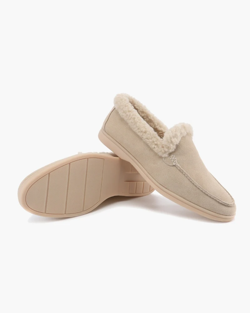 Fur-Lined Premium Loafers - Image 14