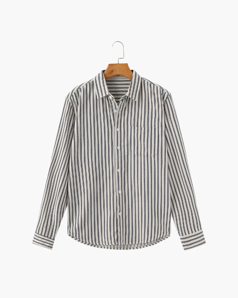 Gentlemen's Striped Shirt - Image 10