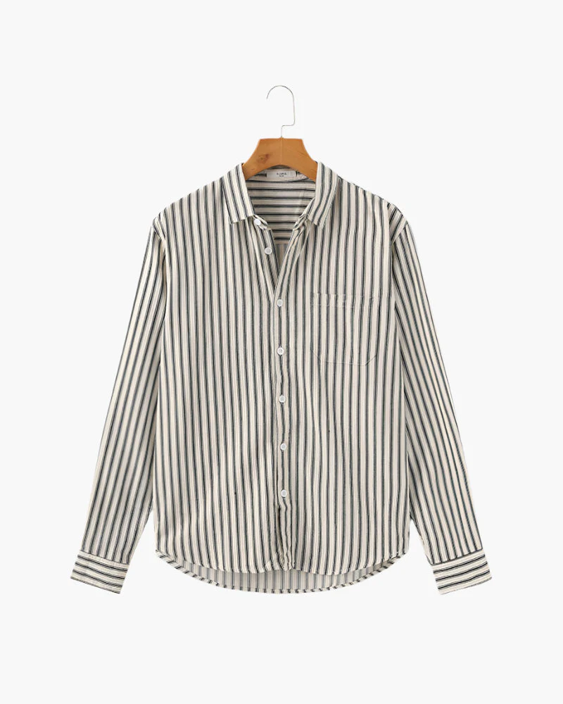 Gentlemen's Striped Shirt - Image 13