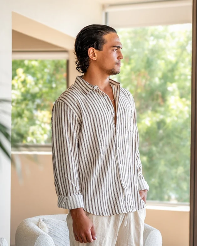 Gentlemen's Striped Shirt - Image 3