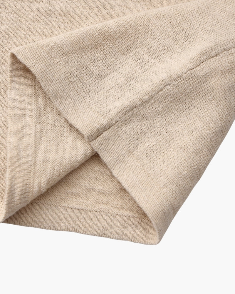 Linen Cotton Essential Crewneck - Image 8