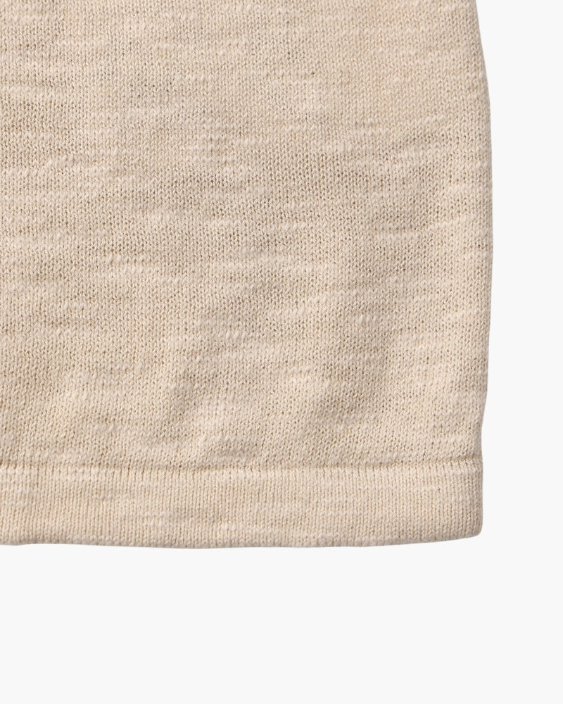 Linen Cotton Essential Crewneck - Image 9