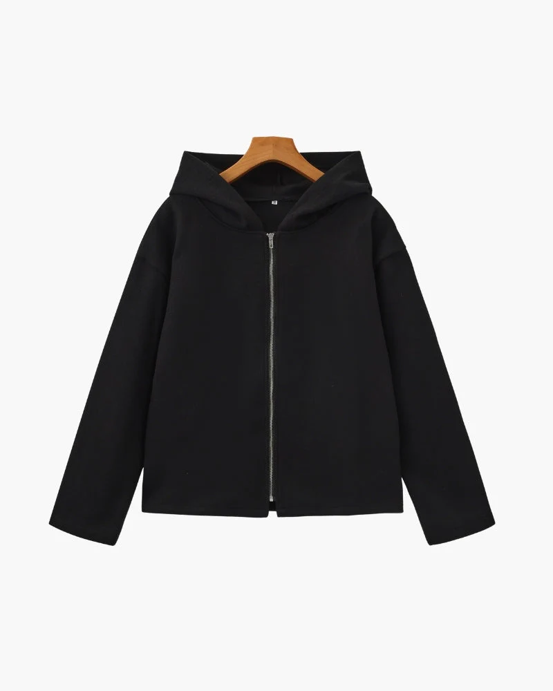 Marlow Wool Zip Coat - Image 12