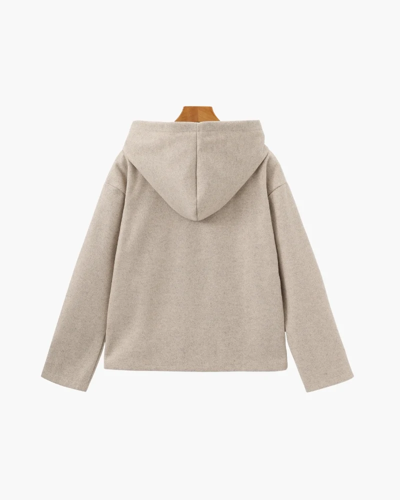 Marlow Wool Zip Coat - Image 3