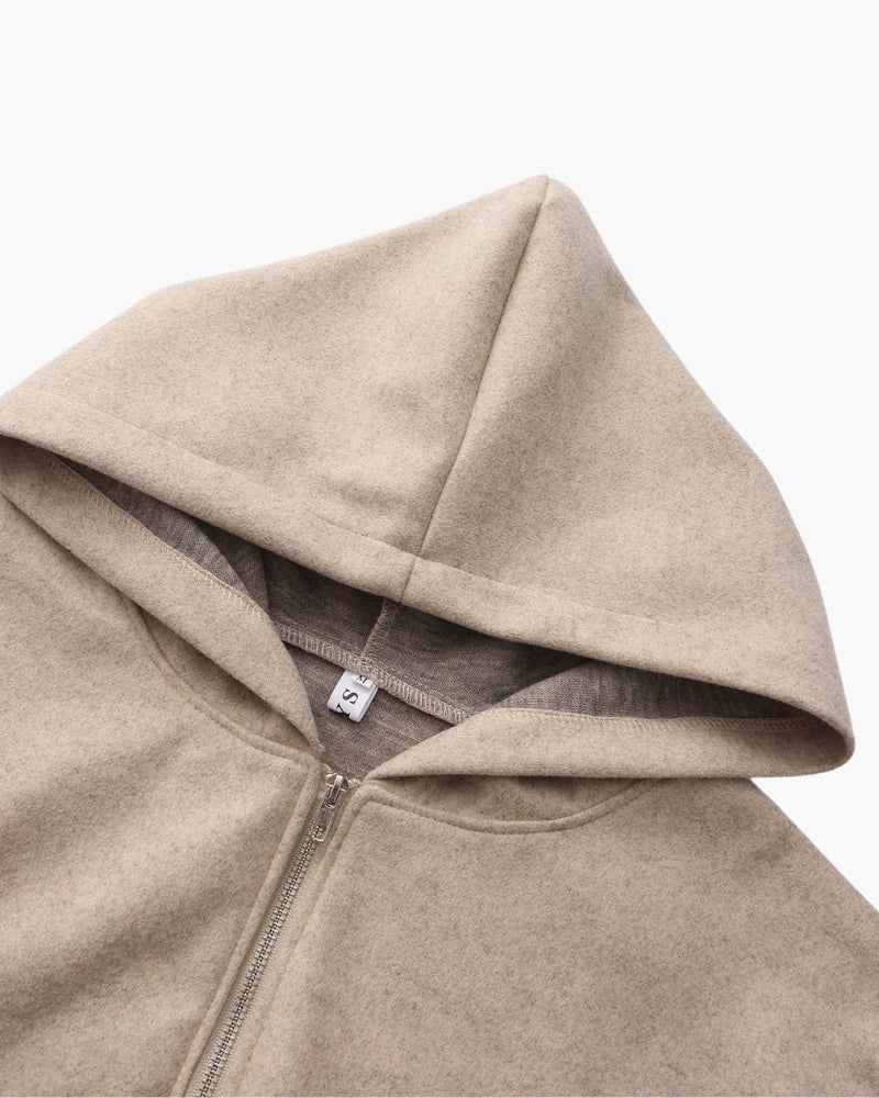 Marlow Wool Zip Coat - Image 7