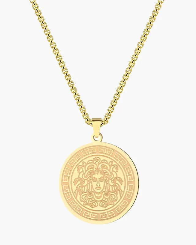 Medusa Long Chain (Gold & Silver) - Image 3