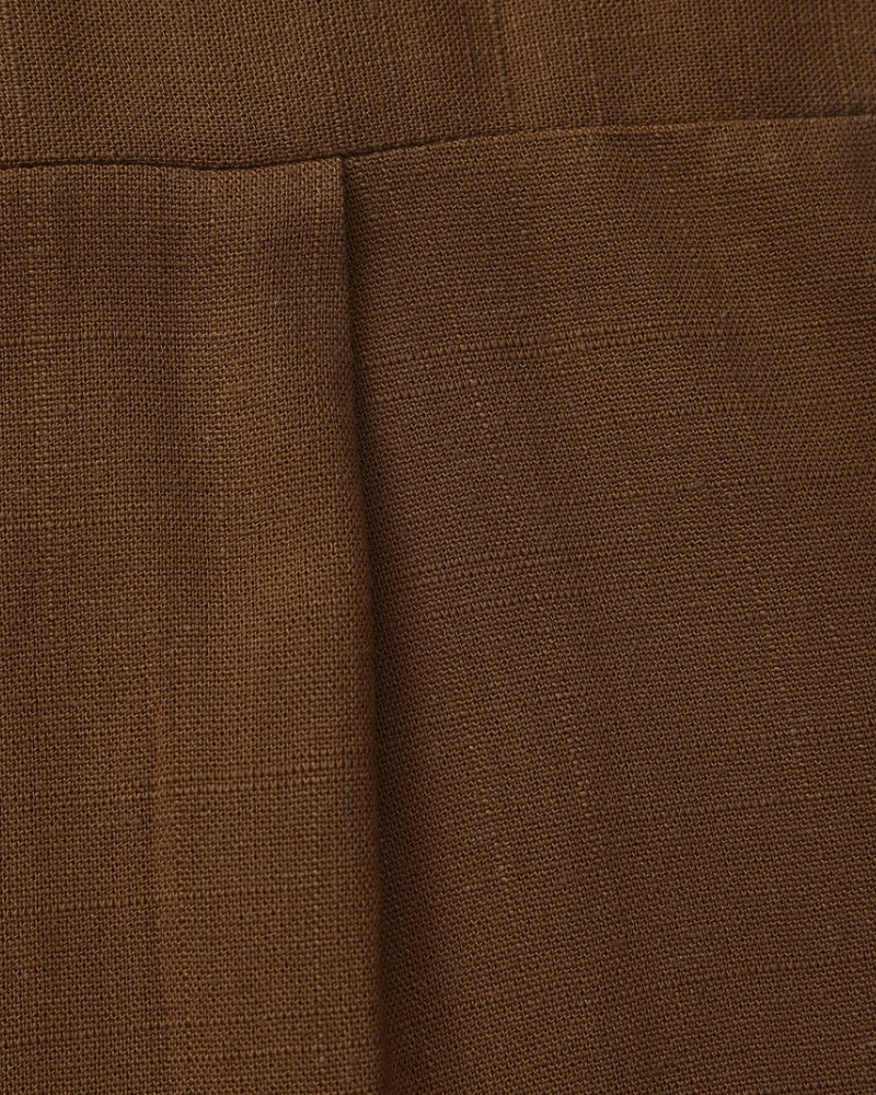 Men’s Mandarin Collar Shirt – Relaxed Fit Textured Cotton Shirt - Image 7