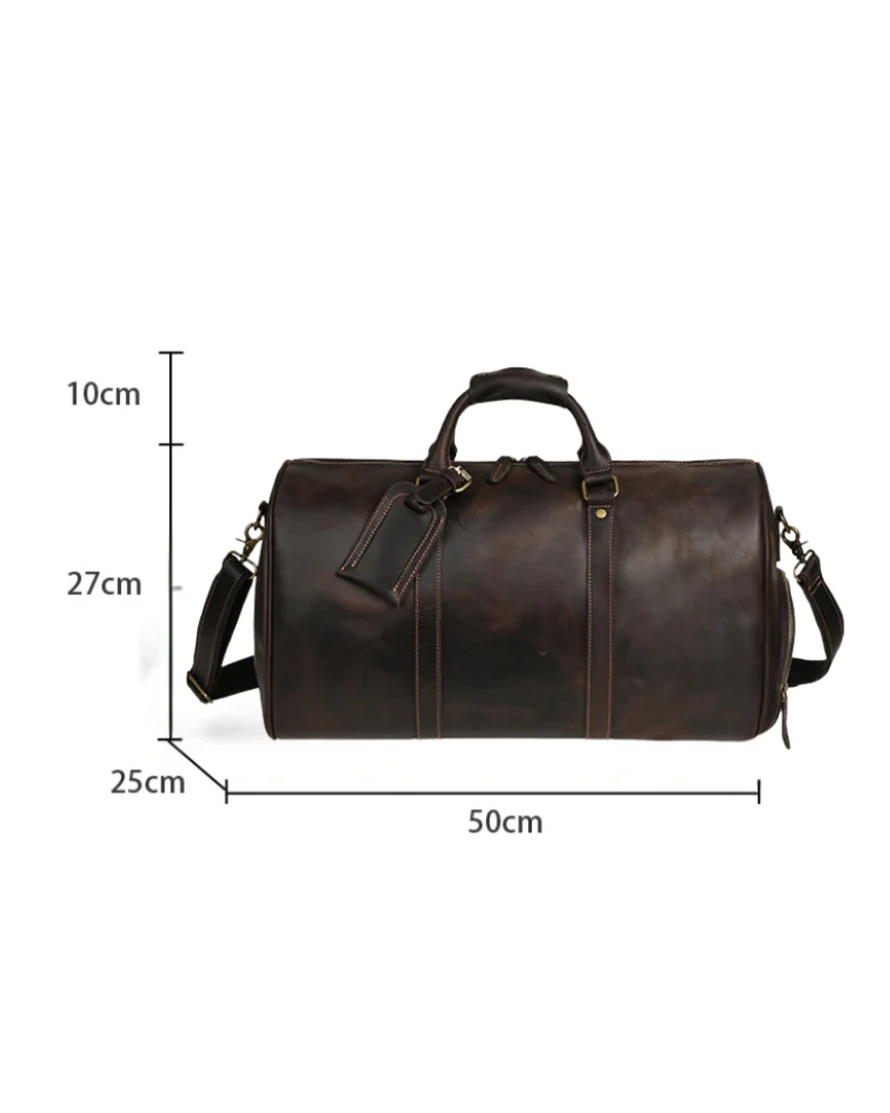 Montague Leather Duffle - Image 3