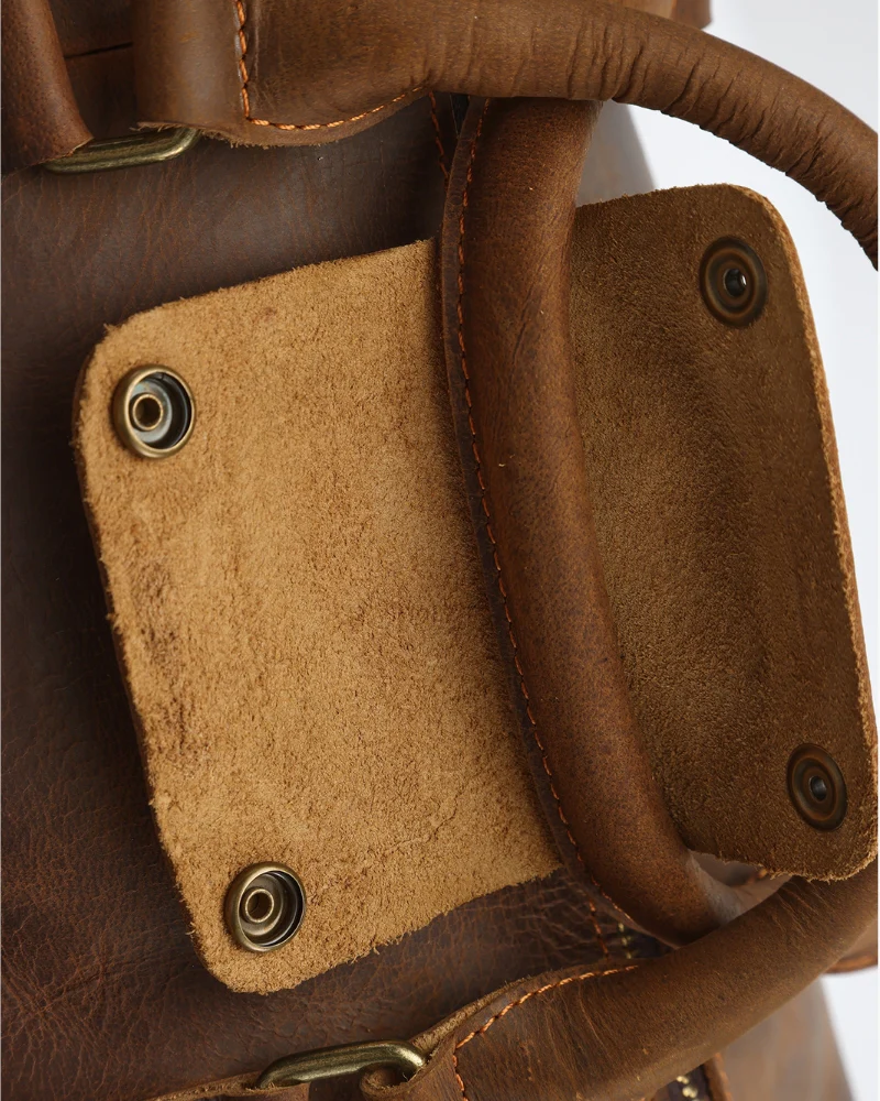 Montague Leather Duffle - Image 4