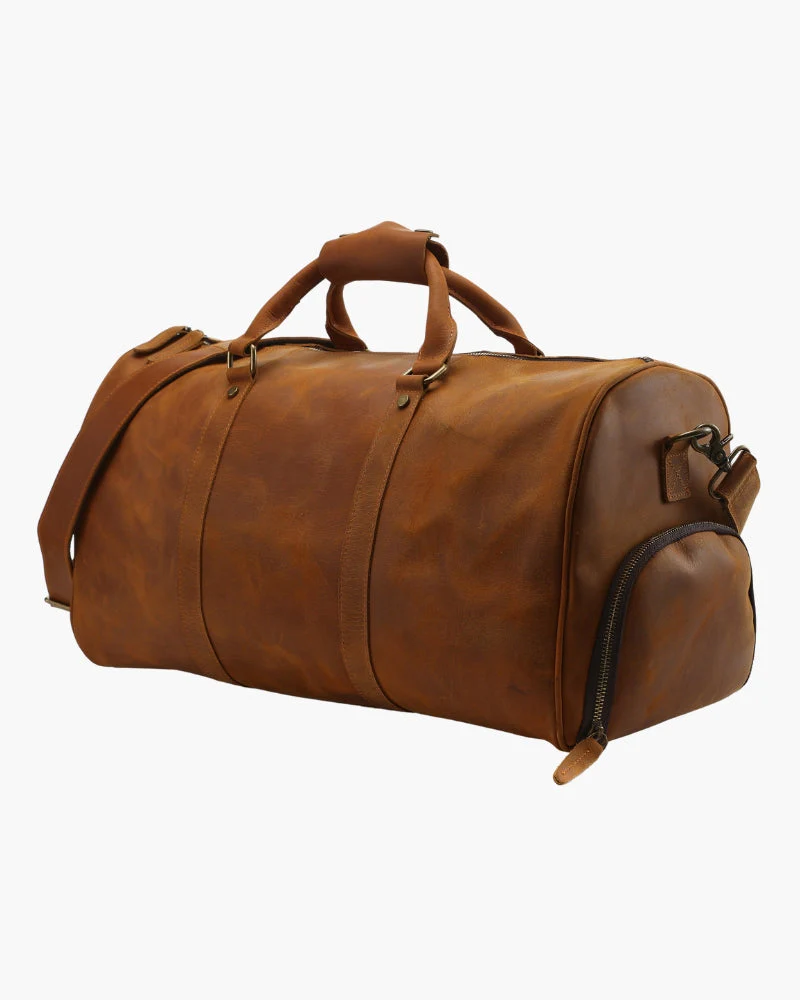 Montague Leather Duffle - Image 6