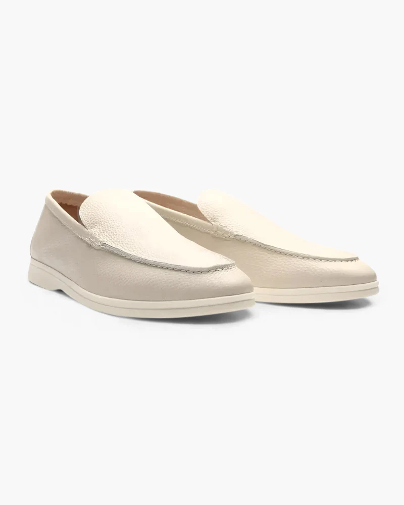 Old Money Cowhide Leather Loafers - Image 4