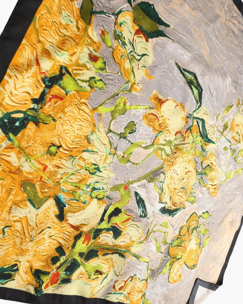 Old Money Impressionist Garden Scarf - Image 2