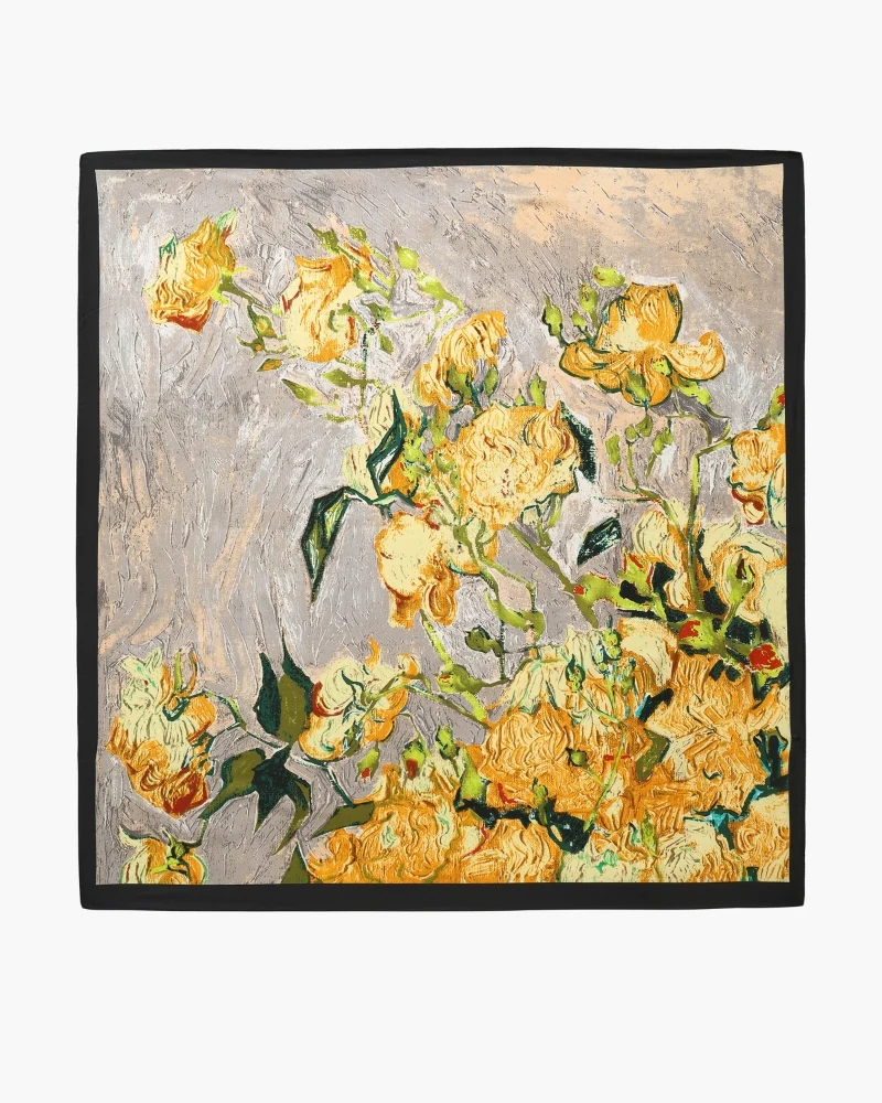 Old Money Impressionist Garden Scarf - Image 5