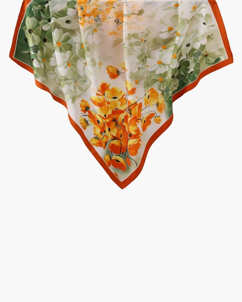 Old Money Impressionist Garden Scarf - Image 6