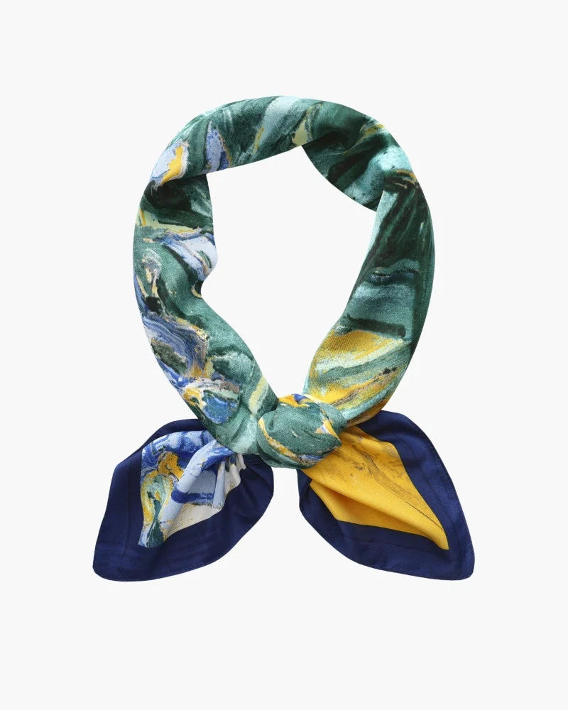 Old Money Impressionist Garden Scarf - Image 9