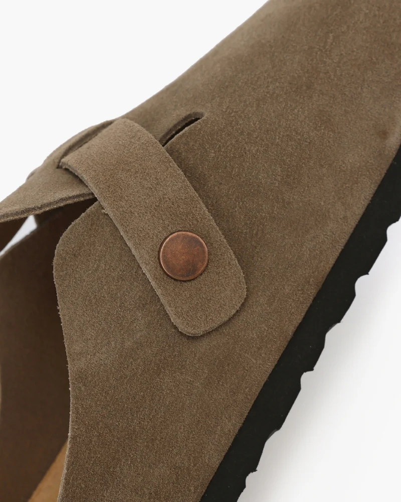 Old Money Suede Clogs - Image 15