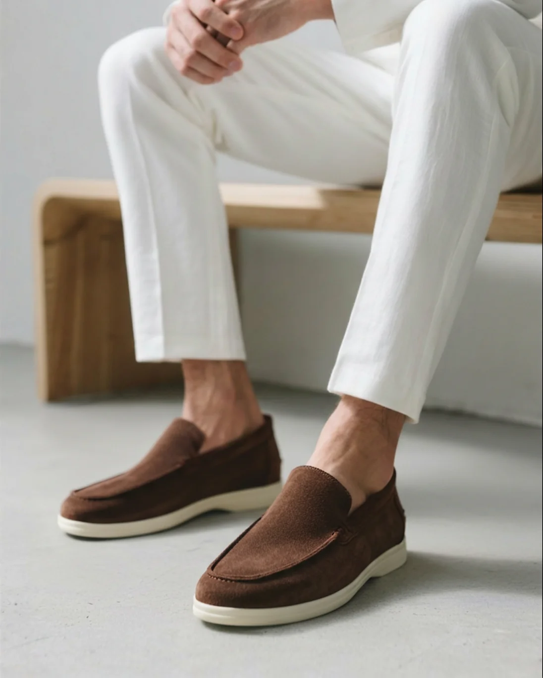 Old Money Suede Loafers - Image 22