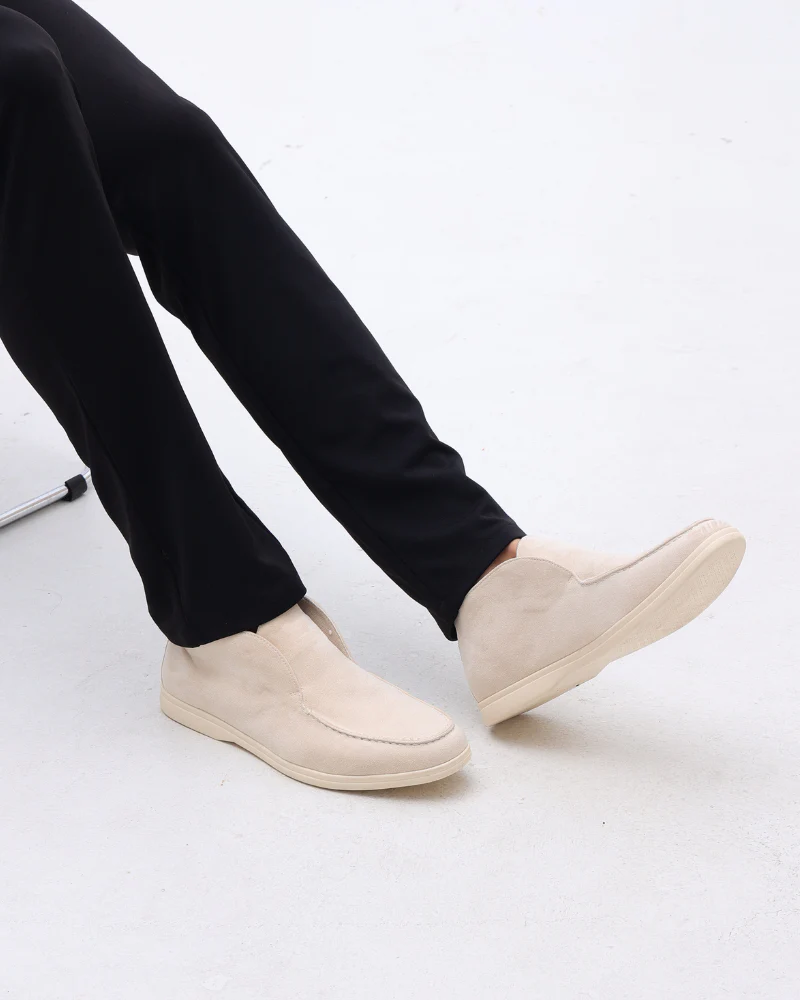 Old Money High Suede Loafers - Image 11