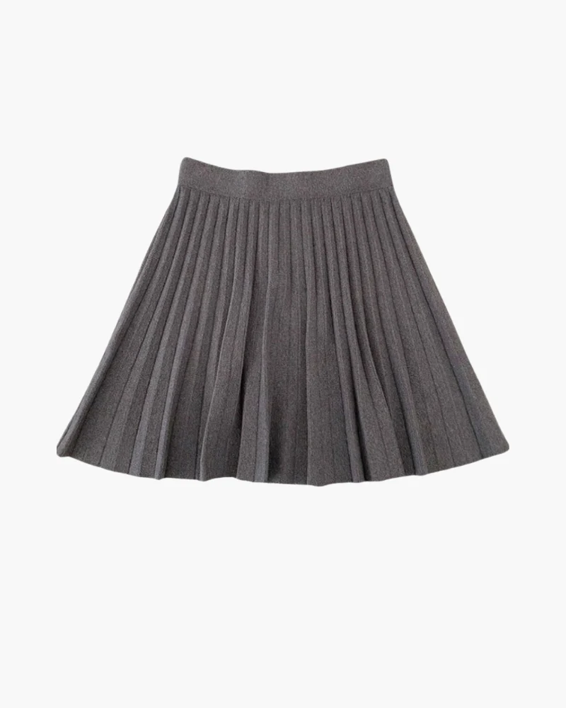 Oxford Pleated Wool Mini - Image 3