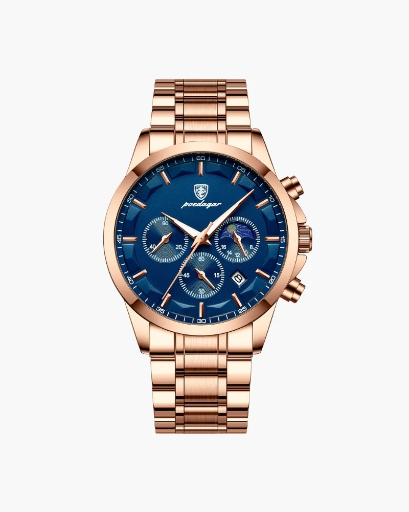 Precision Chronograph Steel Watch - Image 3