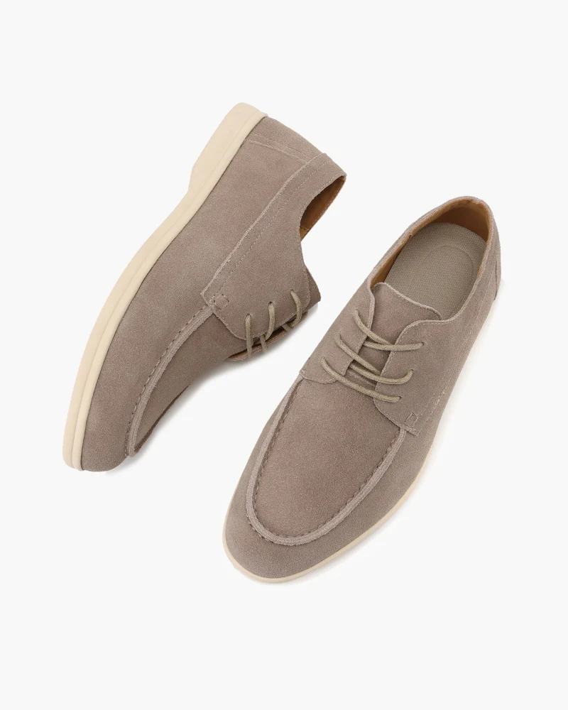 Premium Suede Lace Shoes - Image 6