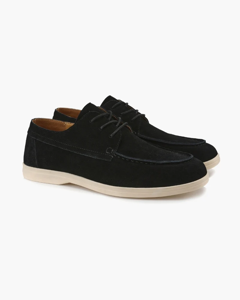Premium Suede Lace Shoes - Image 9