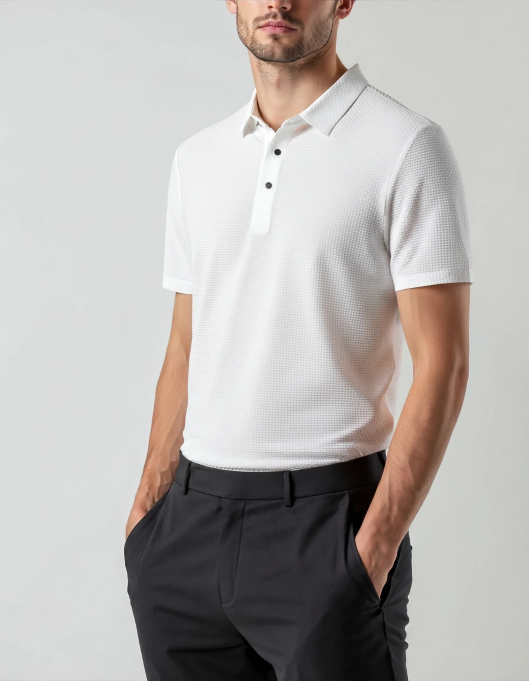Prestigio Silk Polo (Anti-Wrinkle) - Image 12
