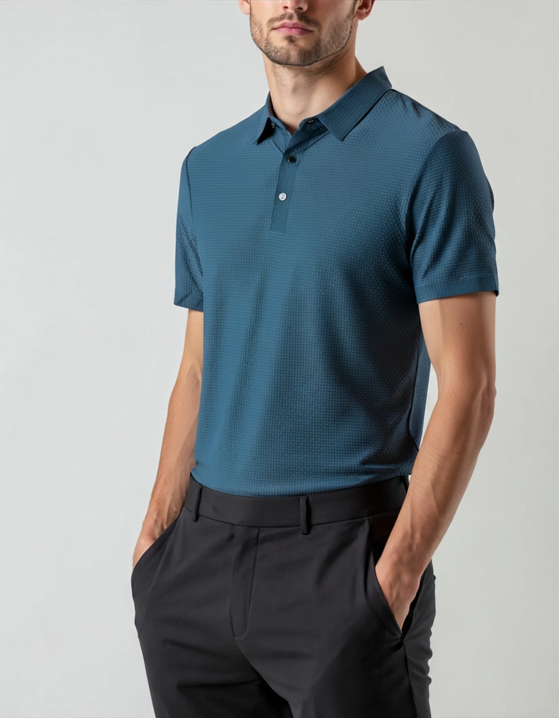 Prestigio Silk Polo (Anti-Wrinkle) - Image 5