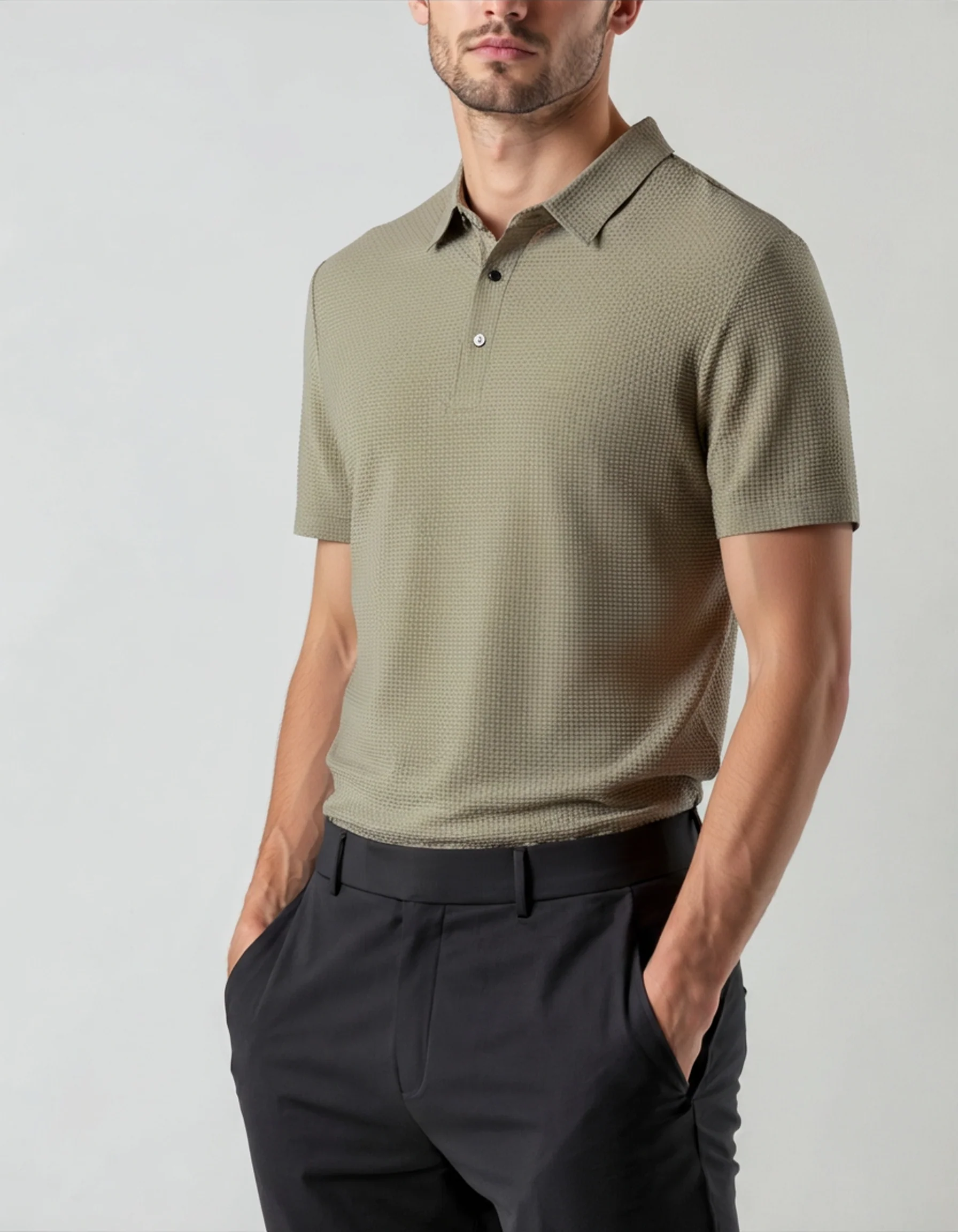 Prestigio Silk Polo (Anti-Wrinkle) - Image 9