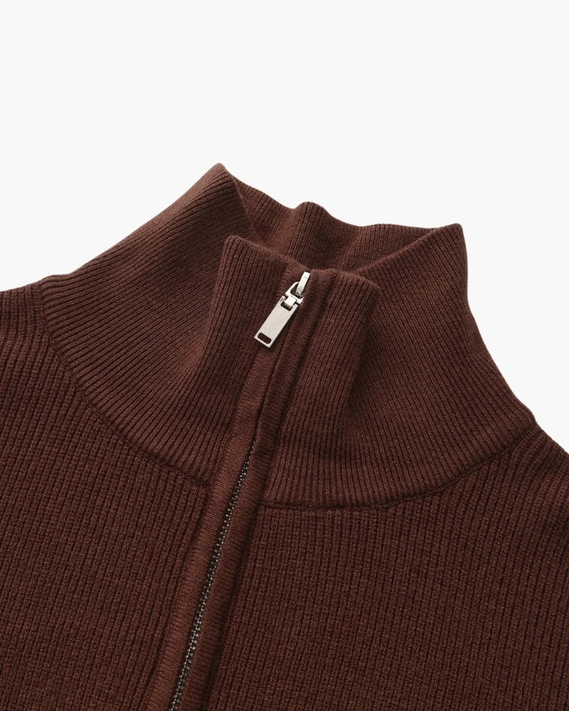 Refined Half-Zip Knit Pullover - Image 13