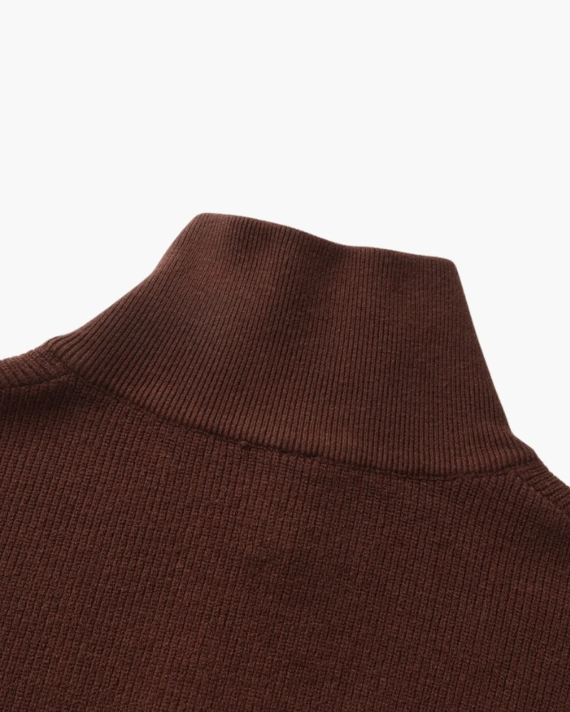 Refined Half-Zip Knit Pullover - Image 15