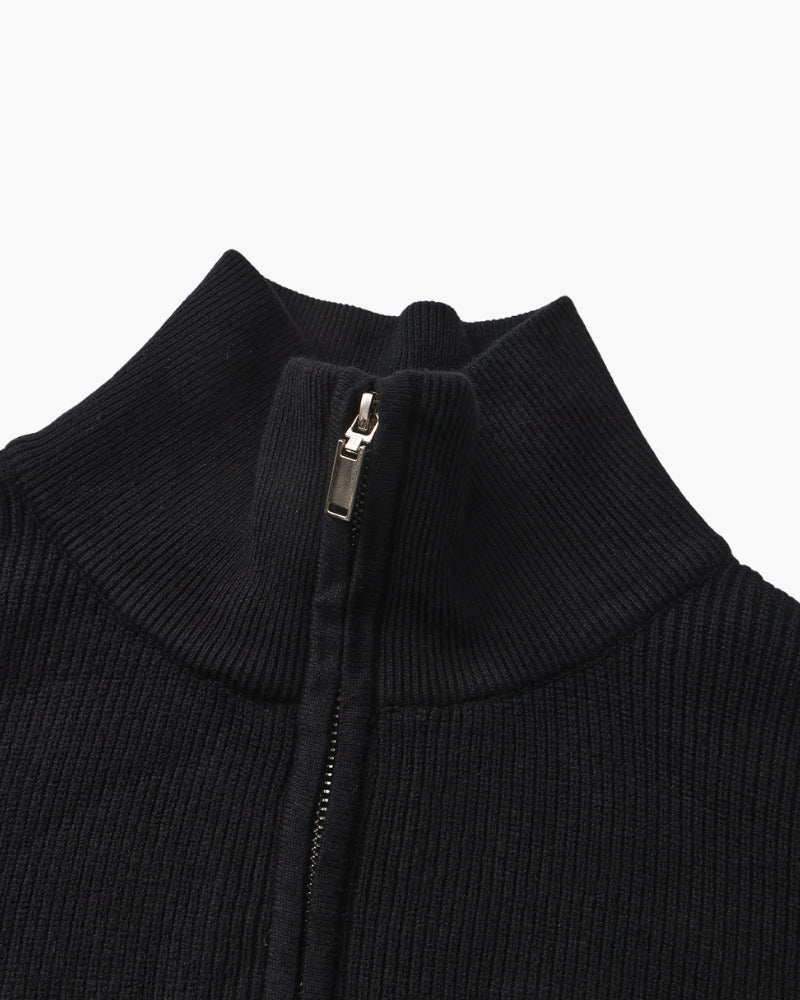 Refined Half-Zip Knit Pullover - Image 3