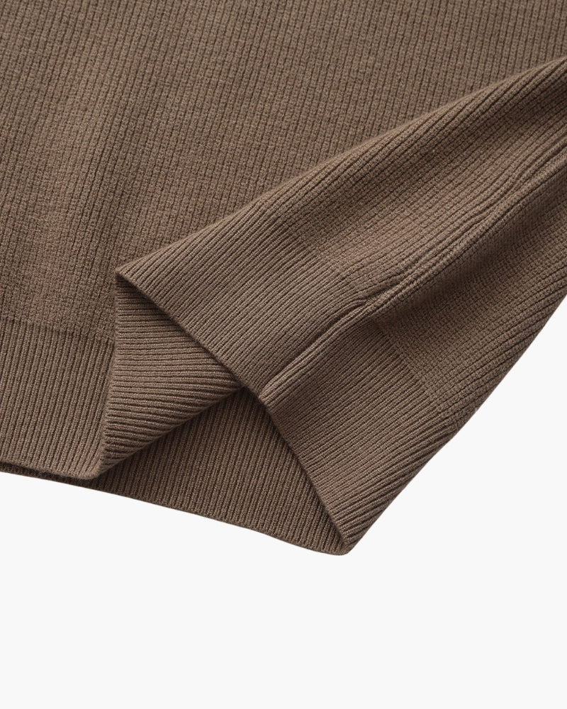 Refined Half-Zip Knit Pullover - Image 32