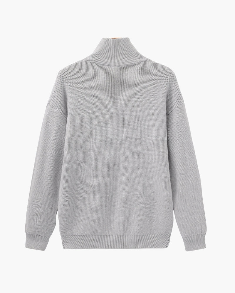 Refined Half-Zip Knit Pullover - Image 35