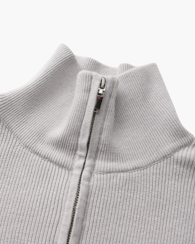 Refined Half-Zip Knit Pullover - Image 36