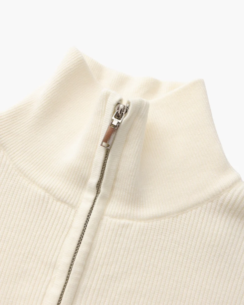 Refined Half-Zip Knit Pullover - Image 42