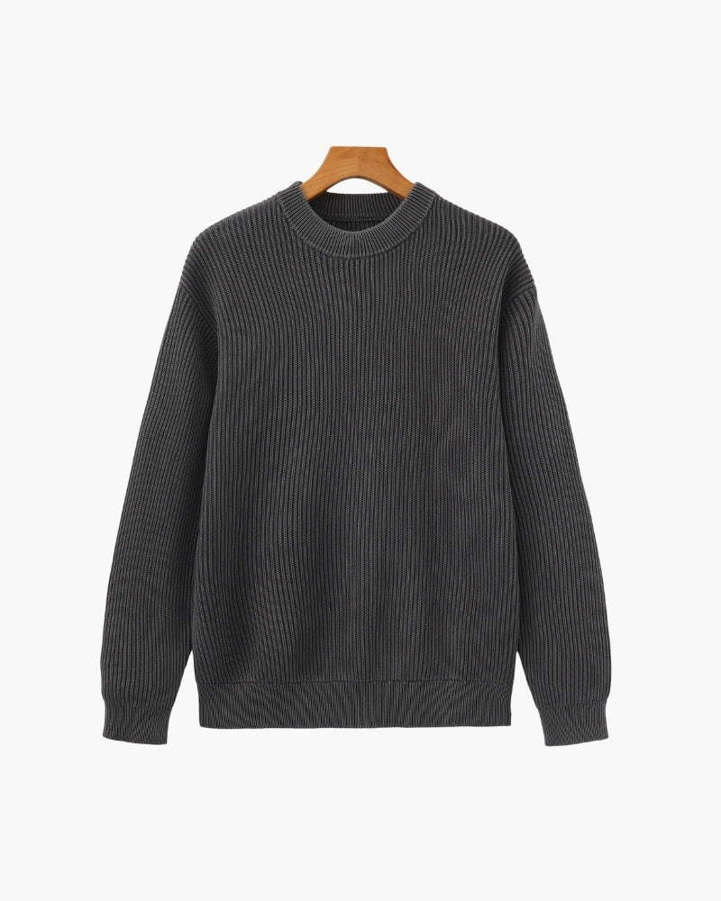Rib Knit Crewneck - Image 7