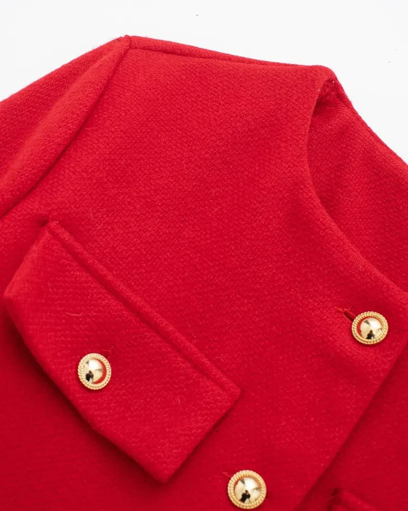 Savile Crop Blazer - Image 4