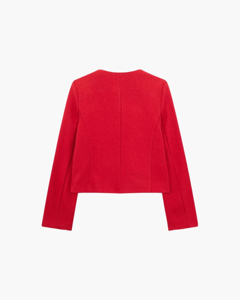Savile Crop Blazer - Image 5