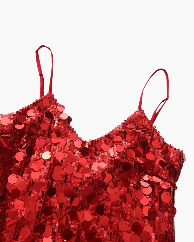Sequin Party Mini Dress - Image 10